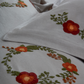 Embroidered Duvet Cover Set - Beige