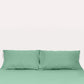 Classic Percale Fitted Sheet- Jade Green