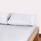 Lavish Sateen Pillowcase 2pcs - Grey