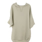 Cocoon Cotton Poncho-Light Green