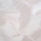 Sateen Stripe Flat Sheet - White
