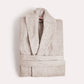 Spa Cotton Bathrobe - Light Grey - Ocoza