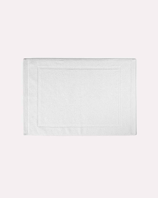 Cotton Bath Mat - White - Ocoza