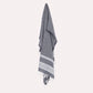 Recycled Cotton Peshtemal Towel - Navy Blue