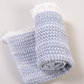 Sea Sand Cotton Hand Towel - Navy Blue