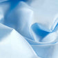 Lavish Sateen Fitted Sheet - Light Blue