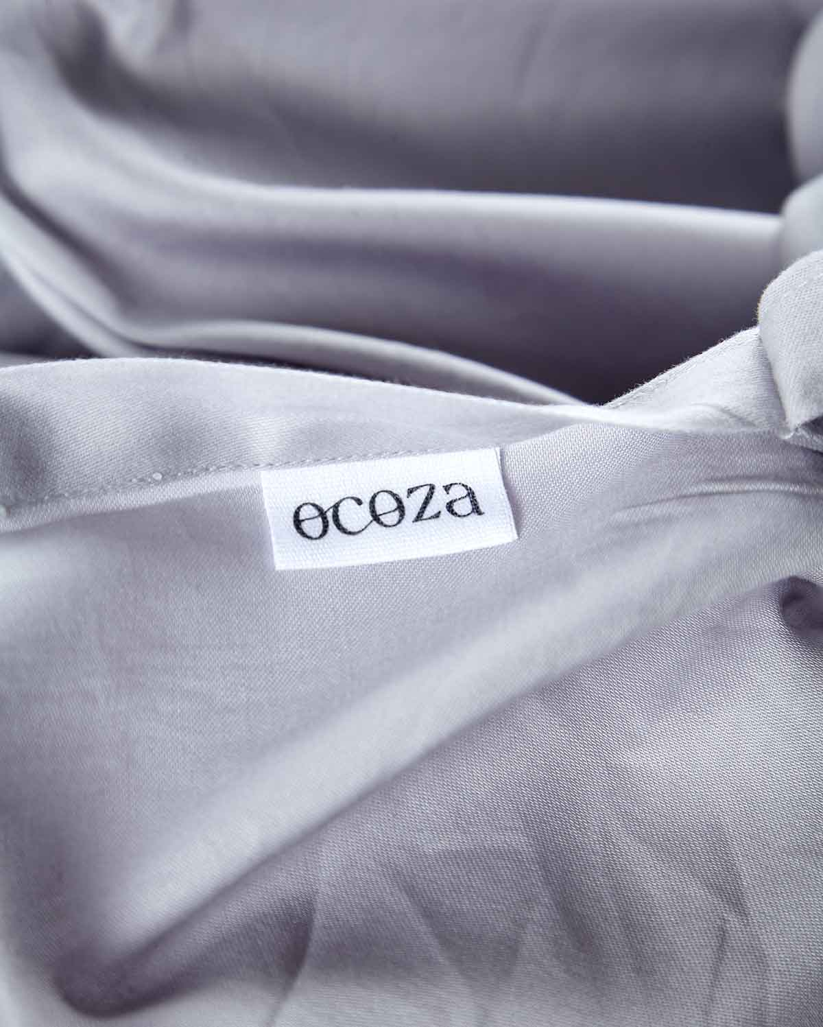 Lavish Sateen - Fitted Sheet Set - Grey