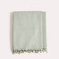 Waffle Cotton Blanket - Mint
