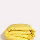Lavish Sateen Duvet Cover - Yellow