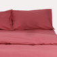 Classic Percale - Core Bedding Set - Carmine